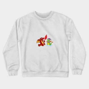 Kids cartoon design Crewneck Sweatshirt